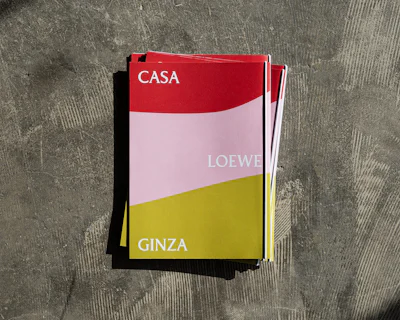 CASA LOEWE GINZA | City Guide Zine