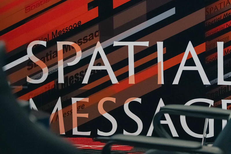 MESON Inc. | SPATIAL MESSAGE at Santa Clara