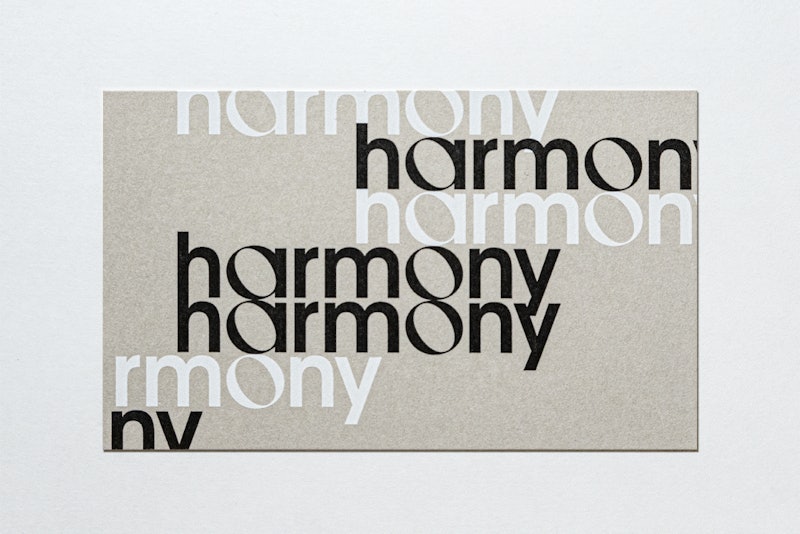 harmony, inc. | Corporate Branding