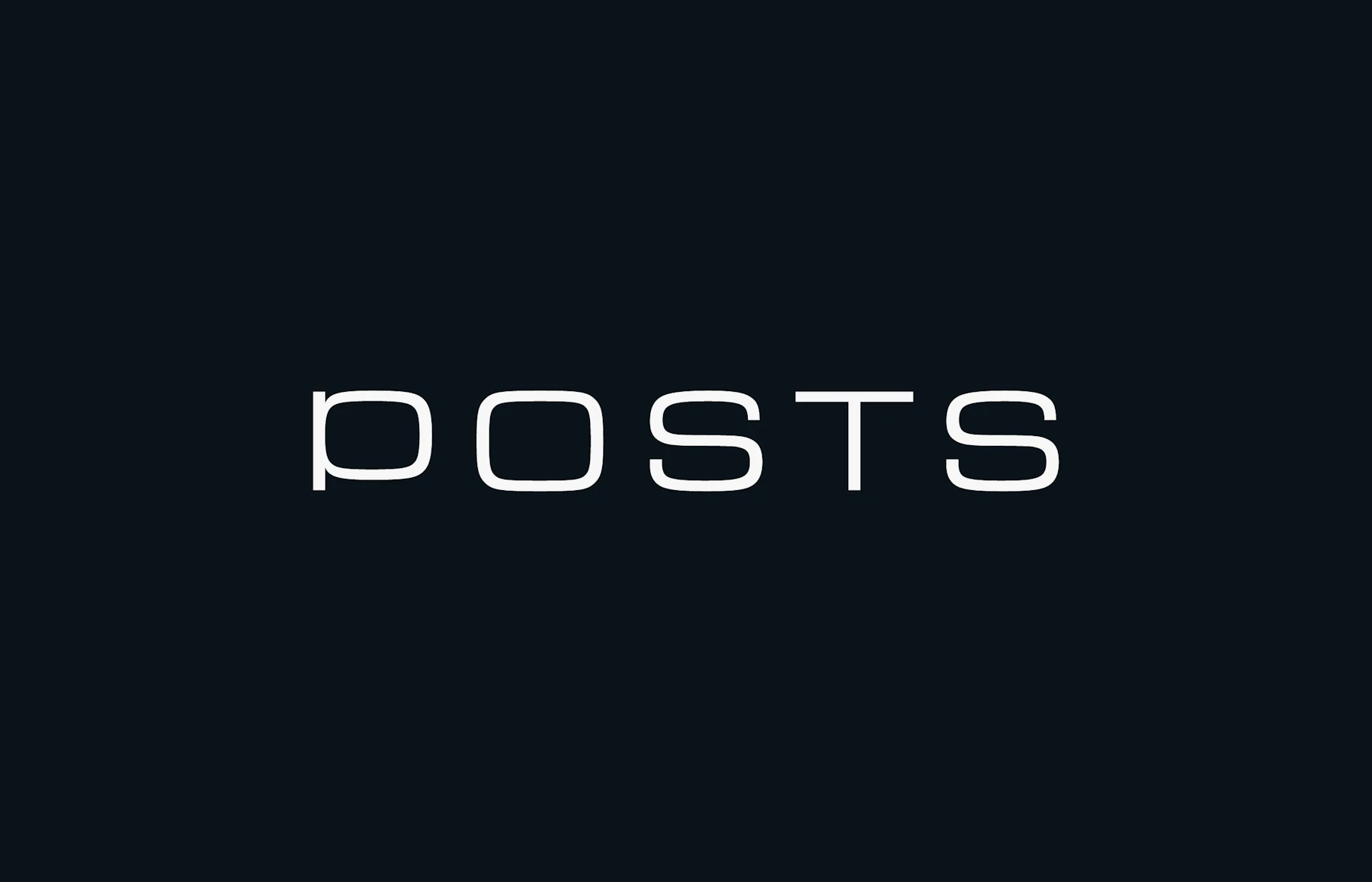 POSTS, Inc | Branding