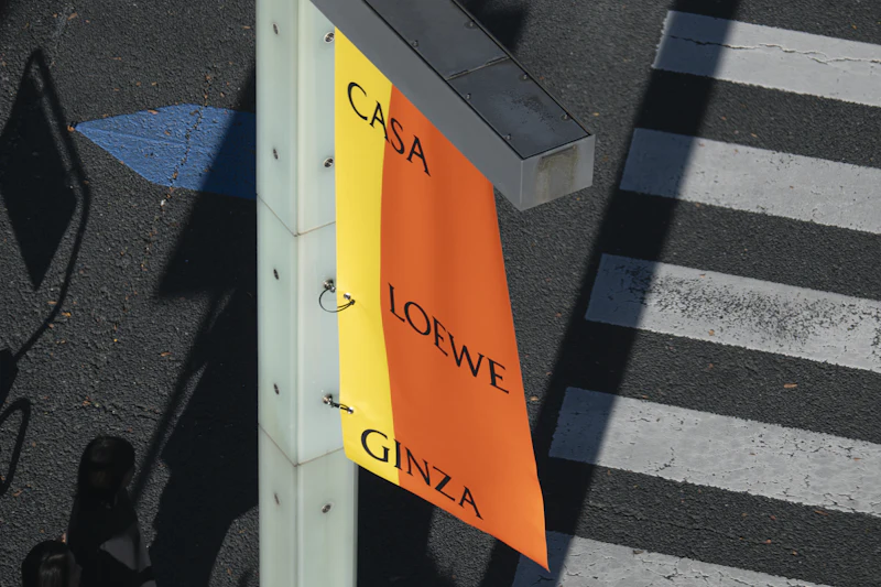CASA LOEWE GINZA | Street Flags