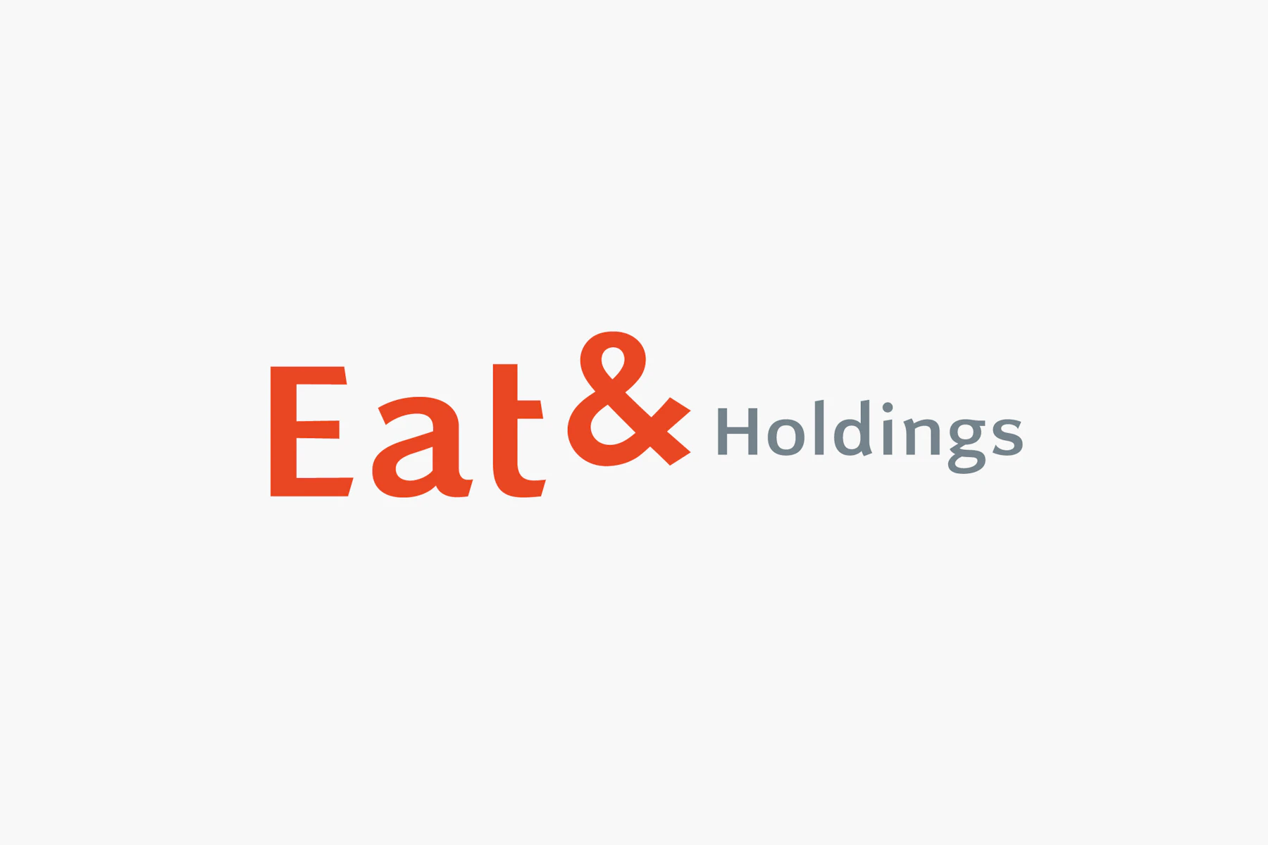 Eat& Holdings | Corporate Branding